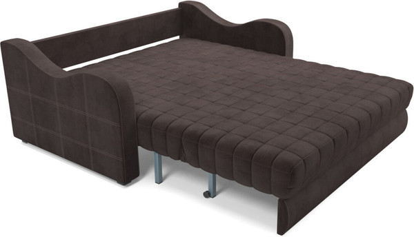 Изображение товара Диван Mebel-Ars Аккордеон Барон №4 НПБ 140x200 (коричневый кордрой)