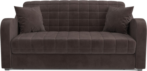 Изображение товара Диван Mebel-Ars Аккордеон Барон №4 НПБ 140x200 (коричневый кордрой)