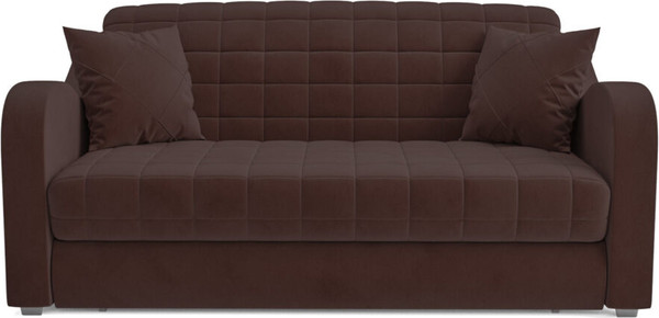Изображение товара Диван Mebel-Ars Аккордеон Барон №4 НПБ 180x200 (велюр шоколад HB-178/16)