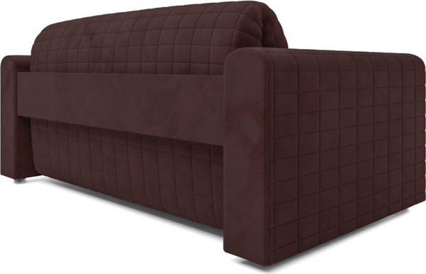Изображение товара Диван Mebel-Ars Аккордеон Барон №5 НПБ 120x200 (велюр шоколад HB-178/16)