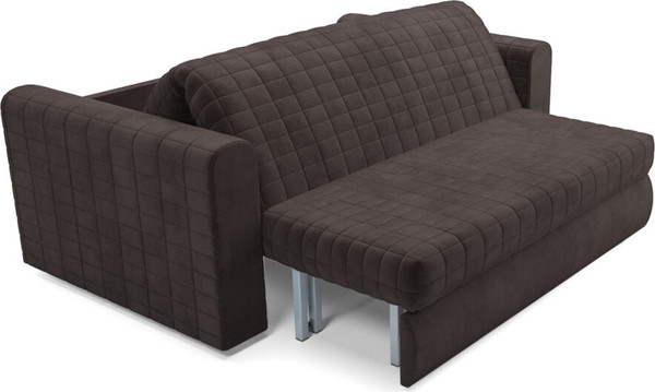 Изображение товара Диван Mebel-Ars Аккордеон Барон №5 НПБ 120x200 (коричневый кордрой)