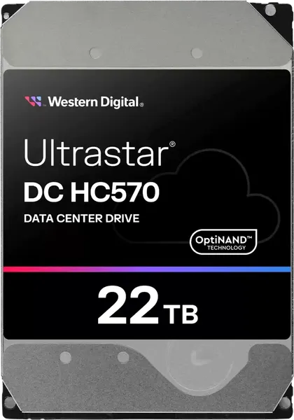Изображение товара Жесткий диск Western Digital Ultrastar DC HC570 22TB (WUH722222AL5204_0F48052)