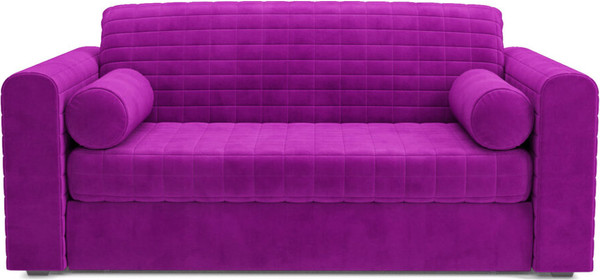 Изображение товара Диван Mebel-Ars Аккордеон Барон №5 НПБ 120x200 (фиолетовый)