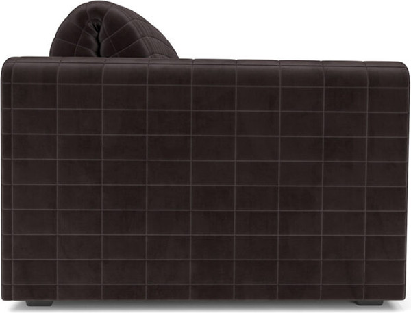 Изображение товара Диван Mebel-Ars Аккордеон Барон №5 НПБ 140x200 (бархат шоколадный Star Velvet 60 Coffee)