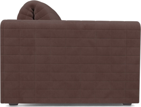 Изображение товара Диван Mebel-Ars Аккордеон Барон №5 НПБ 140x200 (велюр молочный шоколад НВ-178/13)