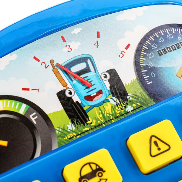 Изображение товара Развивающая игрушка Играем вместе Музыкальный руль Синий Трактор / ZY839630-R2