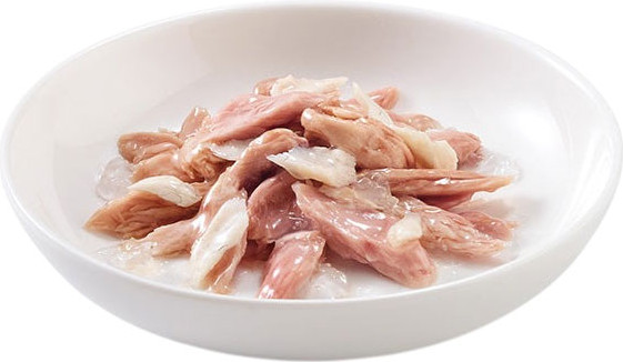 Изображение товара Влажный корм для кошек Schesir тунец и хек (85г)