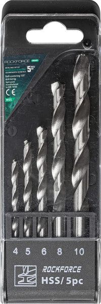Изображение товара Набор сверл RockForce RF-DBS05