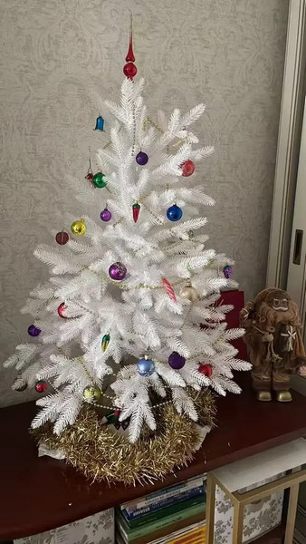 Изображение товара Ель искусственная National Tree Company Авелина / АВ/БЛ-90 (90см, белый)