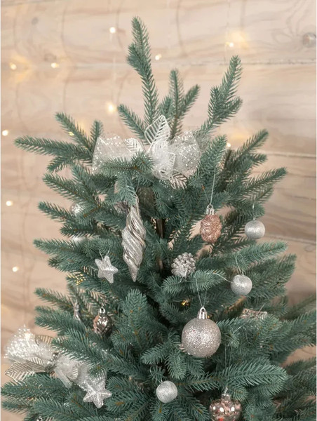 Изображение товара Ель искусственная National Tree Company Авелина / АВ/ГЛ-90 (90см, голубой)