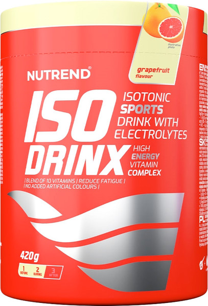 Изображение товара Изотоник Nutrend Isodrinx (420г, грейпфрут)