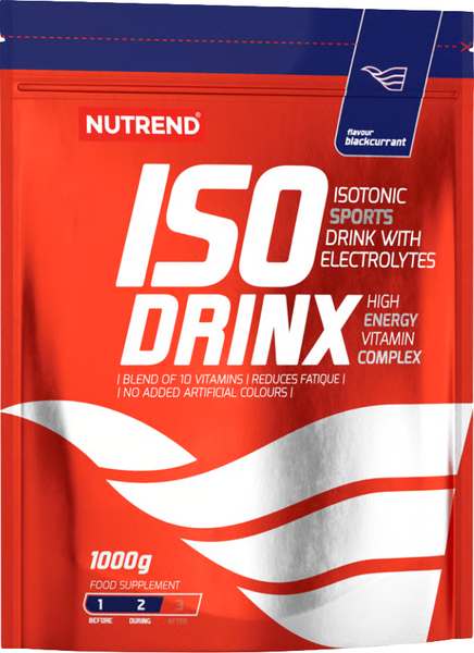 Изображение товара Изотоник Nutrend Isodrinx (1кг, черная смородина)