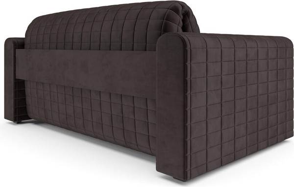 Изображение товара Диван Mebel-Ars Аккордеон Барон №5 НПБ 180x200 (бархат шоколадный Star Velvet 60 Coffee)