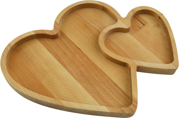 Изображение товара Менажница Мультидом Два сердца МФ18-332