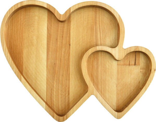 Изображение товара Менажница Мультидом Два сердца МФ18-332