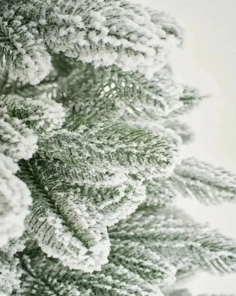 Изображение товара Ель искусственная National Tree Company Эверест стройная заснеженная / ЭВ/ЗСН-230 (230см)