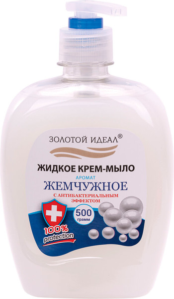 Изображение товара Мыло жидкое Золотой идеал Жемчужное / 606414 (500г)