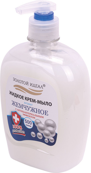 Изображение товара Мыло жидкое Золотой идеал Жемчужное / 606414 (500г)
