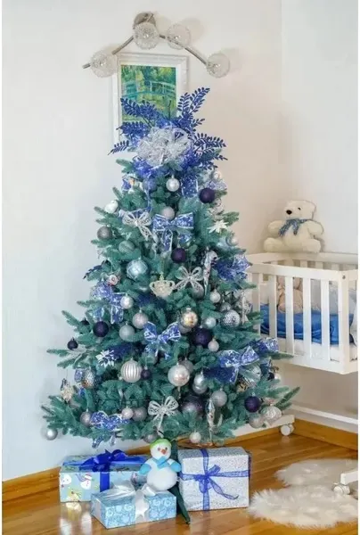 Изображение товара Ель искусственная National Tree Company Форест / ФОР/ГЛ-160 (160см, голубой)