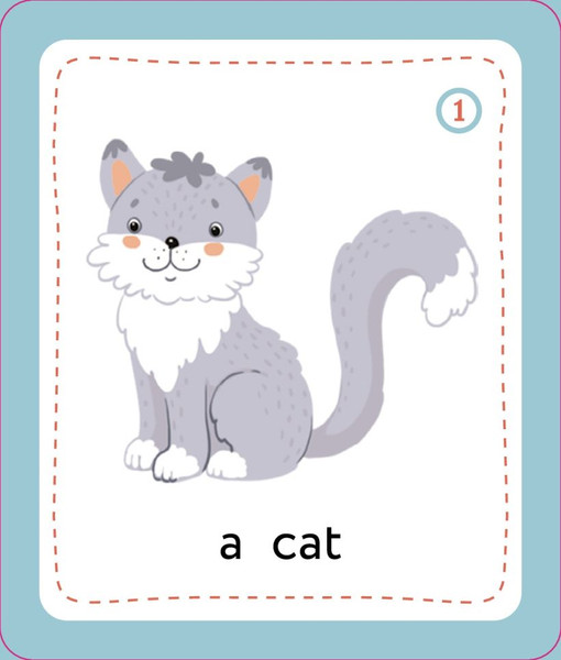 Изображение товара Развивающие карточки Эксмо Английский для малышей, мягкая обложка (Шишкова Ирина)