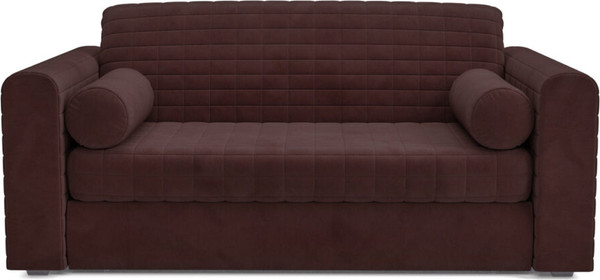 Изображение товара Диван Mebel-Ars Аккордеон Барон №5 НПБ 180x200 (велюр шоколад HB-178/16)