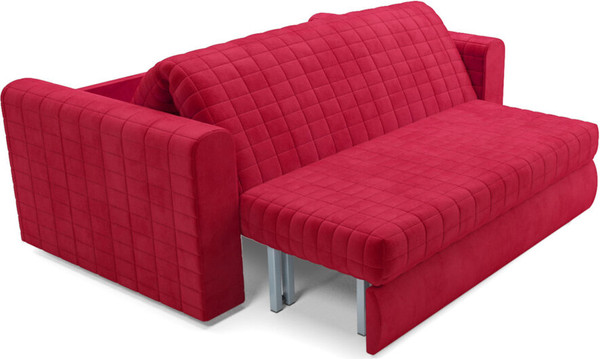 Изображение товара Диван Mebel-Ars Аккордеон Барон №5 НПБ 180x200 (красный кордрой)