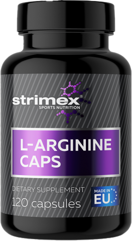 Изображение товара L-аргинин Strimex L-Arginine (120 капсул)