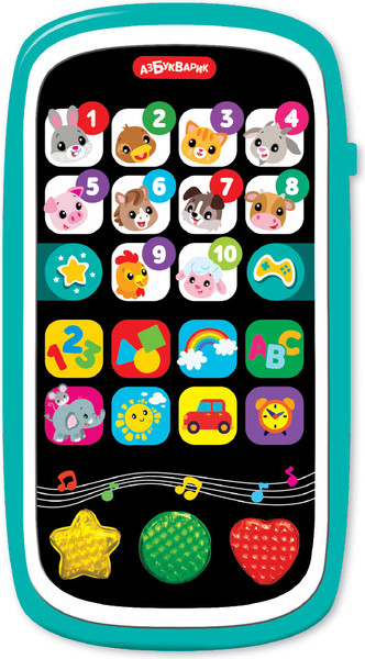Изображение товара Развивающая игрушка Азбукварик Песенки-умняшки. Мультиплеер с огоньками / 3365