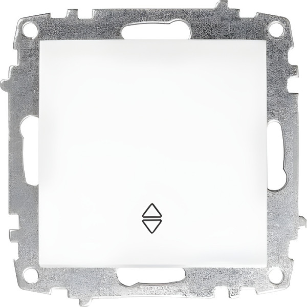 Изображение товара Выключатель El-Bi Vega / 609-016200-209 (матовый белый)