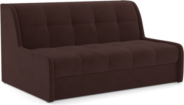 Изображение товара Диван Mebel-Ars Аккордеон Барон №6 НПБ 120x200 (велюр шоколад HB-178/16)