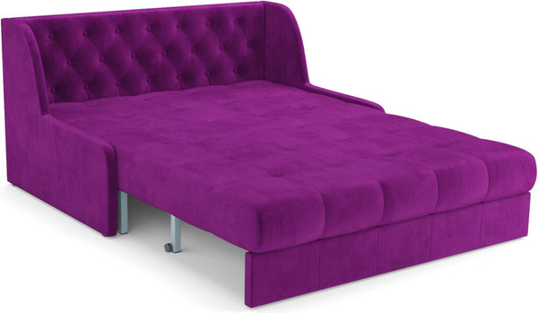 Изображение товара Диван Mebel-Ars Аккордеон Барон №6 НПБ 120x200 (фиолетовый)