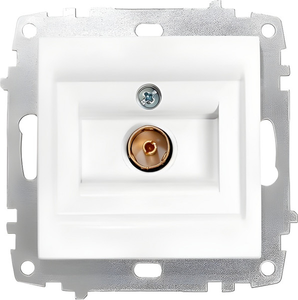 Изображение товара Розетка El-Bi Zena-Vega / 609-016200-246 (матовый белый)