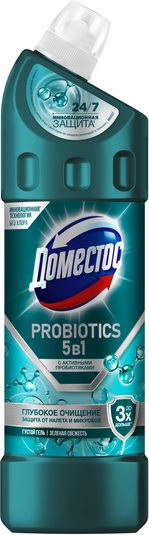 Изображение товара Универсальное чистящее средство Domestos Зеленая свежесть (750мл)