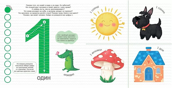 Изображение товара Развивающая книга Робинс Мои первые цифры / 9785436609089