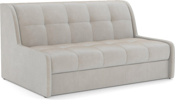 Изображение товара Диван Mebel-Ars Аккордеон Барон №6 НПБ 155x200 (бархат бежевый Star Velvet 6 Light Beige)