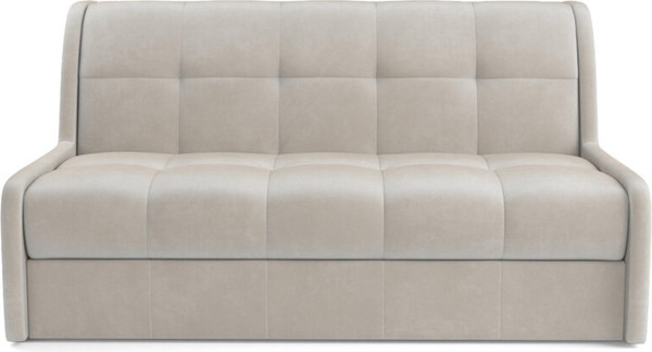 Изображение товара Диван Mebel-Ars Аккордеон Барон №6 НПБ 155x200 (бархат бежевый Star Velvet 6 Light Beige)