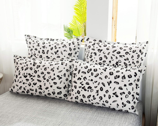 Изображение товара Комплект постельного белья Sofi de Marko Табио Евро 4н / Евро-5505 (черный/белый)