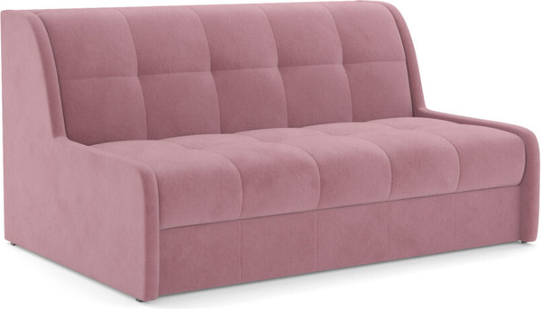 Изображение товара Диван Mebel-Ars Аккордеон Барон №6 НПБ 155x200 (велюр пудра НВ-178/18)