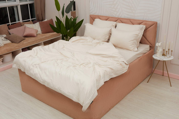 Изображение товара Комплект постельного белья Sofi de Marko Моне 7Е / Сем-СС-М-03 (крем)