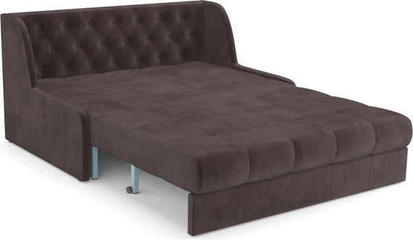 Изображение товара Диван Mebel-Ars Аккордеон Барон №6 НПБ 155x200 (коричневый кордрой)