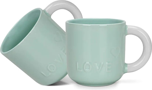 Изображение товара Набор кружек Fissman Green 3739 (2шт)