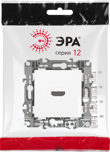 Изображение товара Розетка ЭРА 12-3114-01М / Б0065724 (белый матовый)