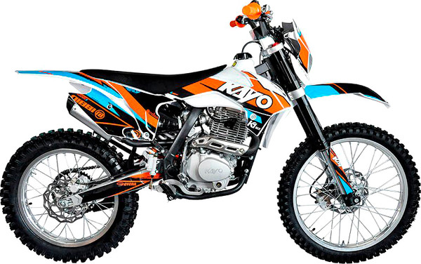 Изображение товара Мотоцикл кроссовый Kayo K1 250 MX 21/18 / 9704