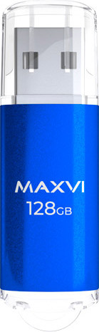 Изображение товара USB flash накопитель Maxvi MP 128GB 2.0 (синий)