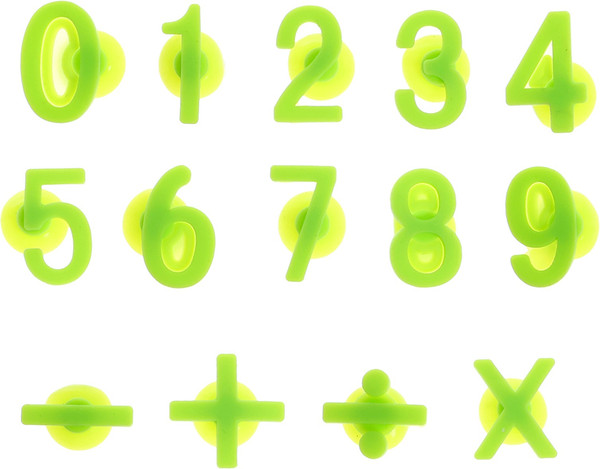 Изображение товара Развивающий игровой набор Zabiaka IQ Цифры на присосках / 10367533