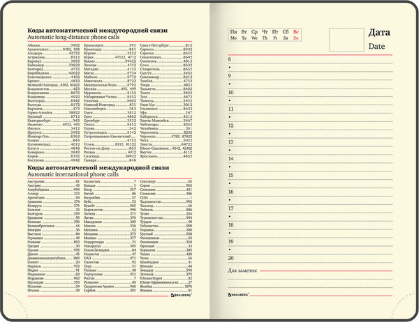Изображение товара Ежедневник Brauberg Iguana / 114467 (160л, синий)