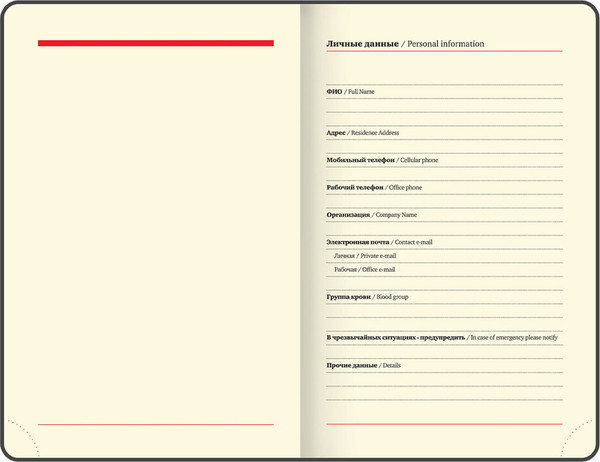 Изображение товара Ежедневник Brauberg Iguana / 114467 (160л, синий)