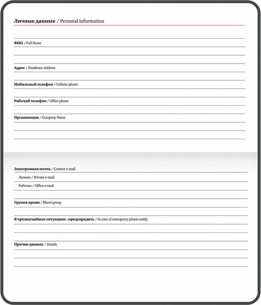 Изображение товара Еженедельник Brauberg Rainbow / 114486 (64л, сиреневый)