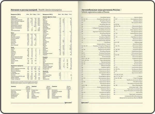 Изображение товара Еженедельник Brauberg 114477 (64л, красный)