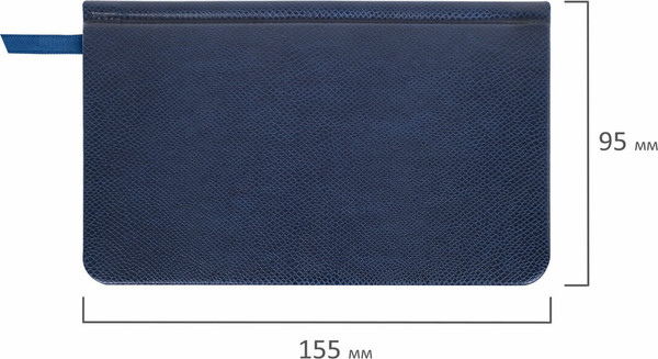 Изображение товара Еженедельник Brauberg Iguana / 114479 (64л, синий)